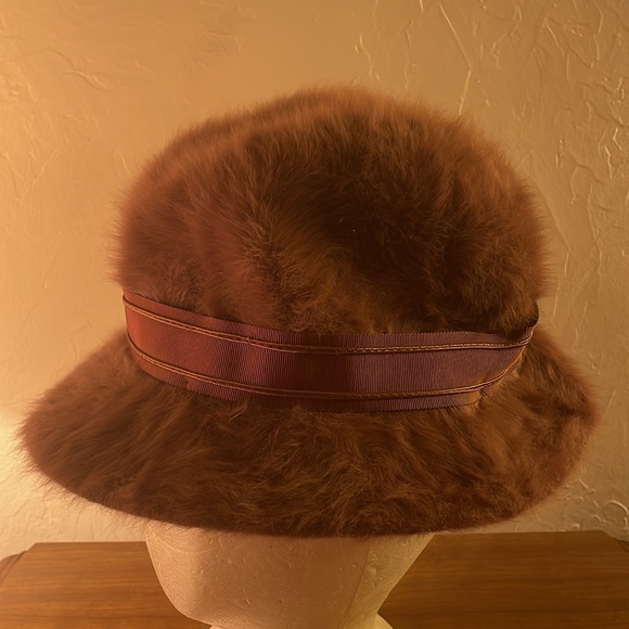 Kangol Furgora Ladies Angora Mix Vintage Hat. Regular Size Women's Bucket Hat - Picture 2 of 6